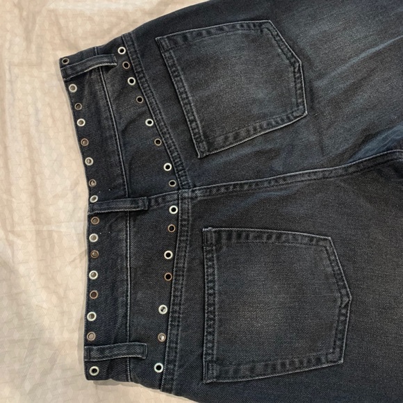 Black Sandro High wasted jeans - Picture 2 of 5